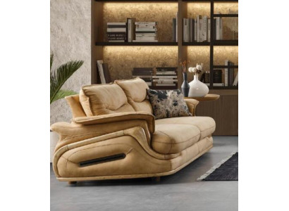 Bank 3-zits luxe meubels woonkamer klassiek driezits ontwerp Italiaans.