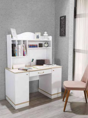 Moderne bureau met planken kinderkamer kinderkamer ontwerper meubels luxe