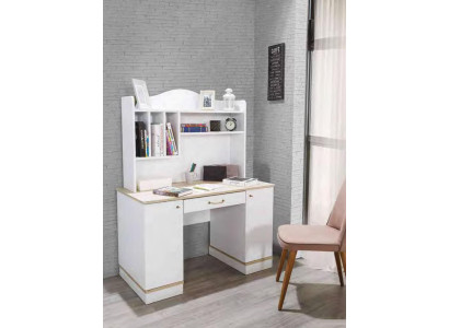 Moderne bureau met planken kinderkamer kinderkamer ontwerper meubels luxe