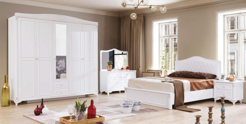 Tweepersoonsbed Bedframe Ontwerp Bekleding Nieuw Luxe Bed Slaapkamer Bedden Meubels