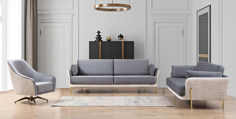 Ontwerp fauteuil gestoffeerd textiel Modern woonkamer Luxe houten meubels Draaistoel Nieuw