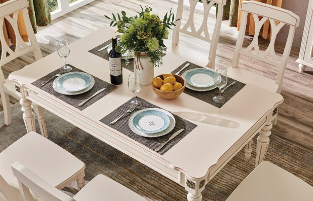 Eettafel Eettafels Tafels Koloniaal Hout Design Klassieke Meubels Eetkamertafel