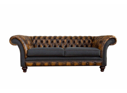 Driepersoons luxe 3-zits bank bekleding Klassiek zitkamer meubels