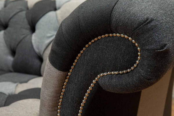 Moderne bank 3-zitter Chesterfield driezitter woonkamer banken luxe bank stijl.