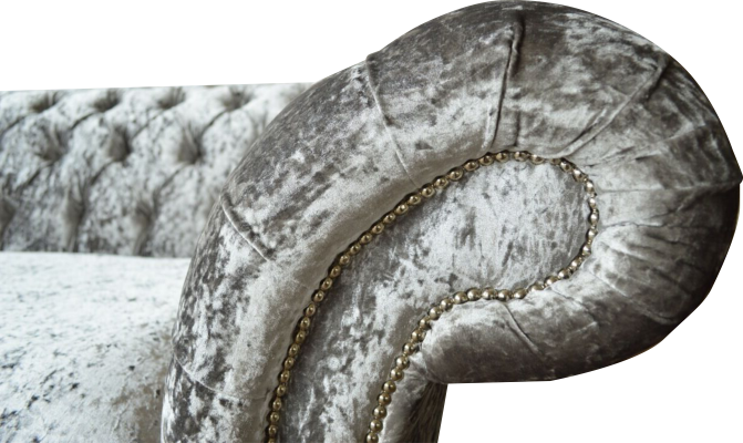 Dries-zits bank Chesterfield bank fluwelen gestoffeerde bankstellen woonkamer nieuw