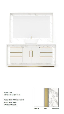 Witte badkamerkast badkamermeubel plank badkamerkast houten planken