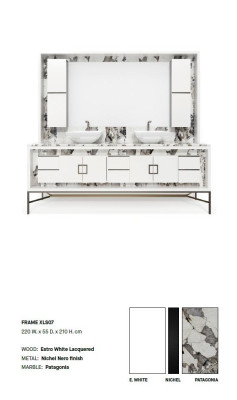 Witte badkamerkast Badkamermeubels Plank Badkamerkast Houten planken