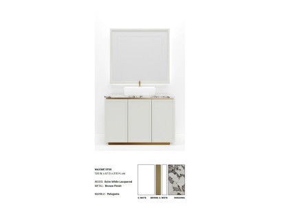 Witte badkamerkast Badkamermeubels Plank Badkamerkast Houten planken