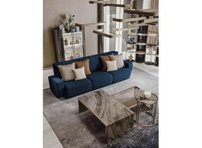 Sofa 3 zits salontafel glazen meubels woonkamer meubels bank meubels Italië Bizzotto
