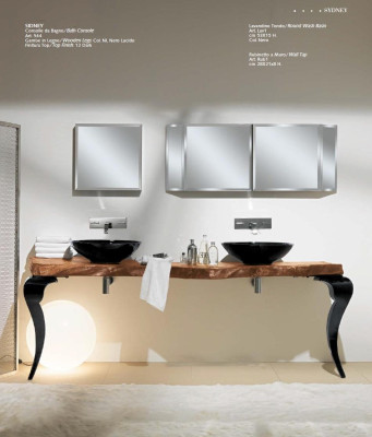 Wastafel Tafel Badkamer Ontwerp Tafels Wastafel Italiaanse Meubels Nieuw