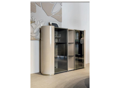 Vitrine Eetkamer Glazen Dressoir Ontwerpen Bizzotto Meubels Woonkamer Sideboard Nieuw