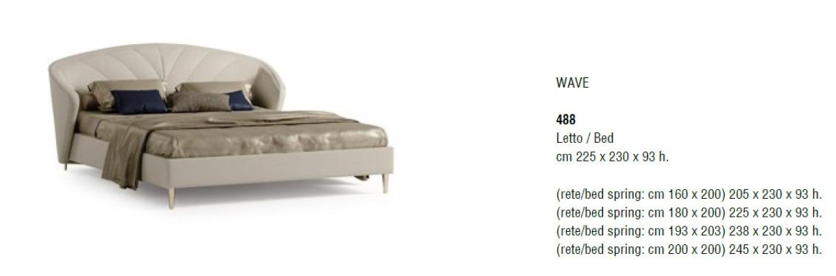 Bed Dubbel bed Hotel Bizzotto meubels Ontwerp Slaapkamer Italiaanse bedden Nieuw