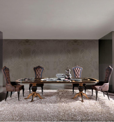 Tafel Luxe Eettafel Eetkamer Tafel Eetkamer Hout Tafels Bizzotto Eetmeubelen Nieuw
