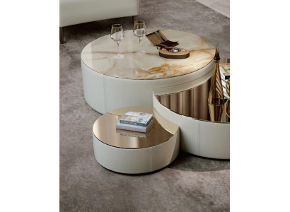 Salontafel 3-delige set Salontafels Design Woonkamer Meubels Italië Bizzotto Tafels