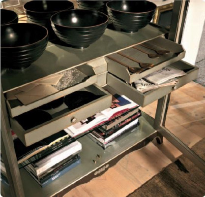 Vitrine Woonkamer Meubilair Massief Houten Vitrines Glaskast Echt Houten Dressoir