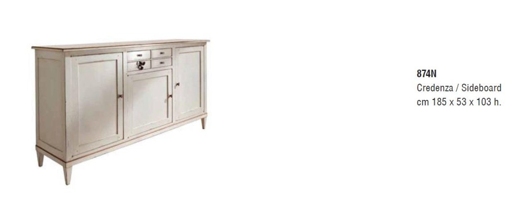 Sideboards Massief Houten Kast Meubels Ladenkast Dressoir Sideboard Beige