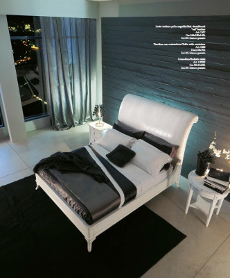 Tweepersoons slaapkamer Wit Modern 180x200 Tweepersoonsbed Bedden Bedframe Bed Hout