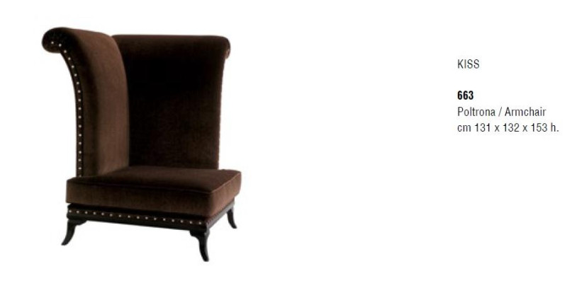 Stoelbank Bank Bank eenzitter nieuw fauteuil bank stoffering designer textiel 1-zitter