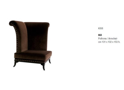 Stoelbank Bank Bank eenzitter nieuw fauteuil bank stoffering designer textiel 1-zitter