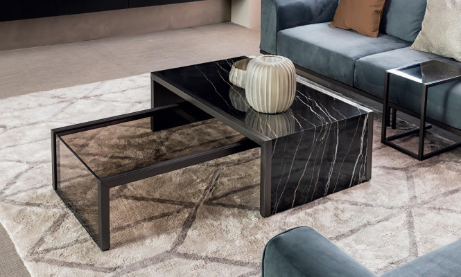 Salontafel Glas Hout Woonkamertafel Grote Banktafel Meubels Tafels Inrichting