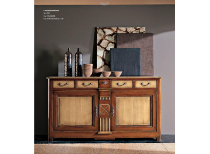 Massief Italiaans meubilair Inrichting Hoge kast Commode Dressoir Kasten