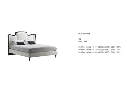Tweepersoonsbed Tweepersoons Bizzotto meubels Nieuw design Slaapkamer Italiaanse meubels Nieuw