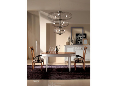 Uitschuifbare eettafel houten tafels modern design eetkamer luxueuze meubels.