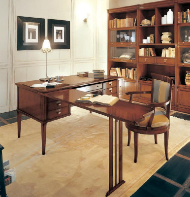 Schrijftafels Italiaanse meubels kantoor houten tafels tafel secretaris schrijftafel