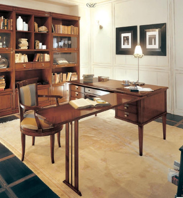 Schrijftafels Italiaanse meubels kantoor houten tafels tafel secretaris schrijftafel