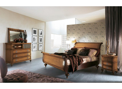 Tweepersoonsbed hotelbedden slaapkamerbedframes houten gestoffeerde meubels ontwerp