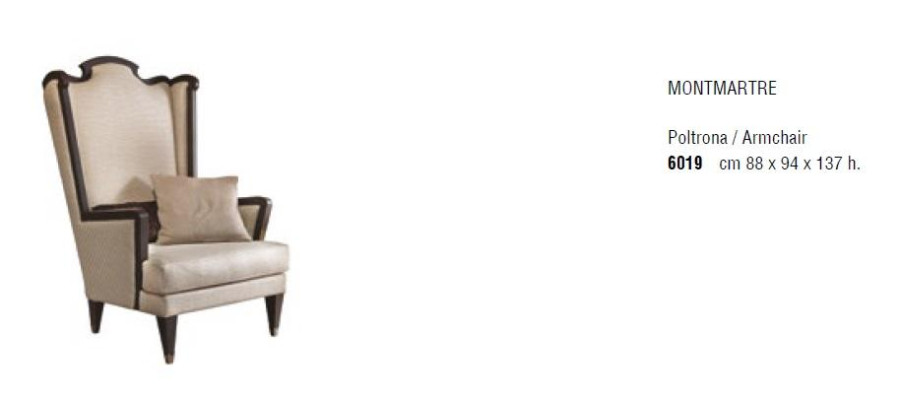 Ontwerp fauteuil fauteuil Italiaanse meubels gestoffeerde bank 1-zits met textiel