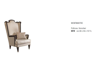 Ontwerp fauteuil fauteuil Italiaanse meubels gestoffeerde bank 1-zits met textiel