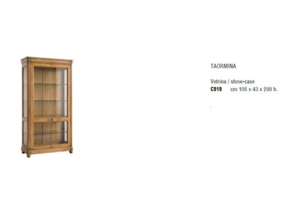 Meubels Massief houten vitrines glazen kast echt houten dressoir vitrine woonkamer