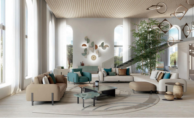 Salontafel Woonkamer Ontwerpen Italiaanse Tafel Meubels Hout Glas Nieuwe Set 3x