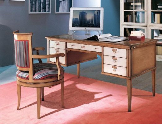 Schrijftafel Hout Tafel Tafels Schrijftafels Meubels Kantoor Kamer Meubilair Design Nieuw