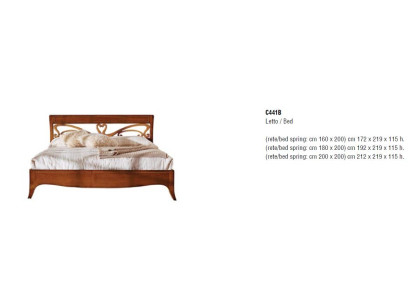 Tweepersoonsbed Bedden Bed Bekleding Hout Ontwerper Tweepersoons bedframe Bedframes Nieuw