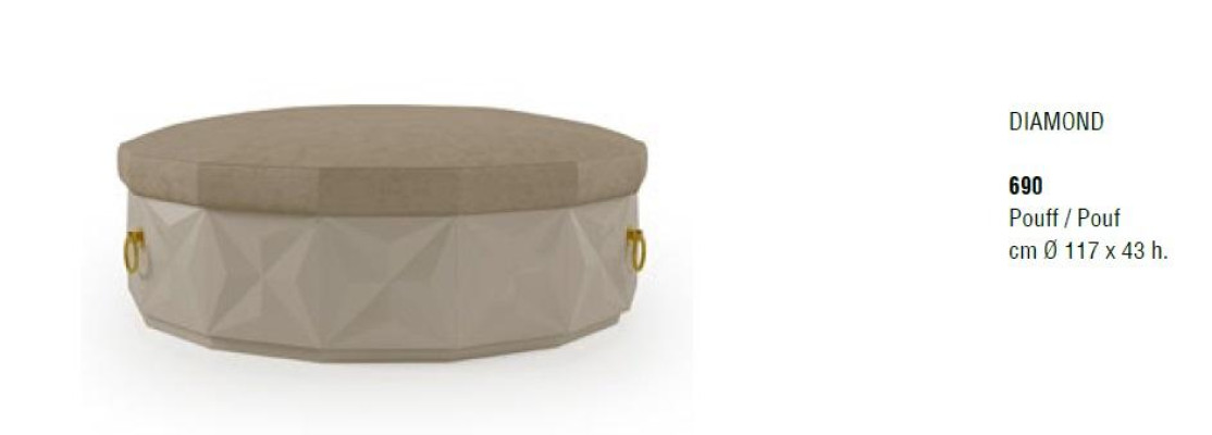 Poef Ontwerper Modern Poef Voetenbank Bijzettafel Chaiselounge Bekleding Nieuw