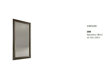 Klassieke Design Spiegel Italiaanse Wandspiegel Houten Staande Wand Spiegel Italië Nieuw