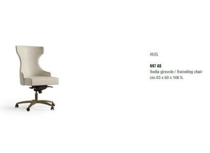 Ontwerp Fauteuil Luxe Stoel leer Draaibare Club Gestoffeerde Kantoor Nieuw Lounge