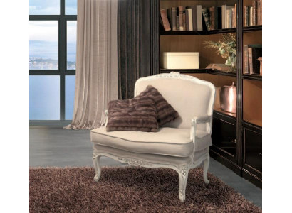 Fauteuil Bibliotheek Leesstoel Oorfauteuil Bank Bekleding Italiaanse meubels Luxe