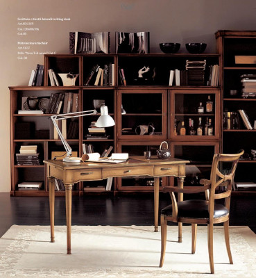 Kantoormeubilair Secretaris Bureau Tafel Schrijftafel Italiaanse meubels Massief houten tafels