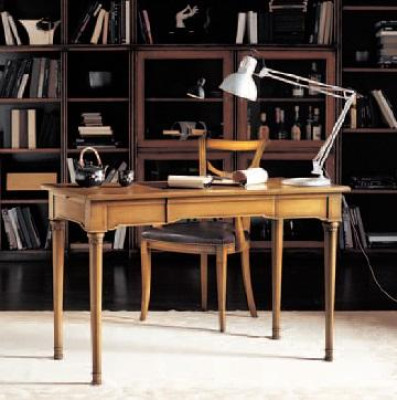 Kantoormeubilair Secretaris Bureau Tafel Schrijftafel Italiaanse meubels Massief houten tafels
