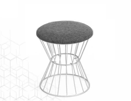 Poef Voetenbank Kubus Luxe meubels Ontwerp Stijl Lounge Club Stof