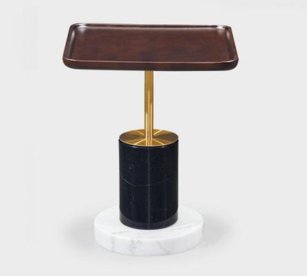 Designer bijzettafel salontafel woonkamer meubelen koffietafel marmeren tafel.