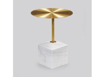 Luxe Witte Bijzettafel Woonkamer Designer Opbergtafels