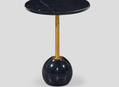 Zwartgouden bijzettafel Moderne woonkamer Marmeren salontafels