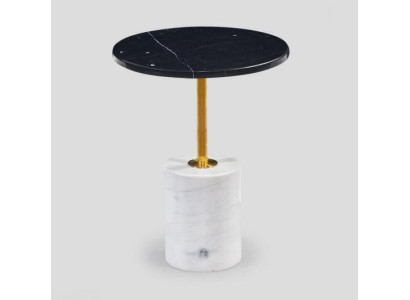 Zwarte Ronde Bijzettafel Luxe Tafel Ronde Woonkamer Salontafels