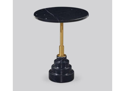 Bijzettafels Woonkamer Rond Modern Zwart Salontafel Luxe Marmeren Tafel