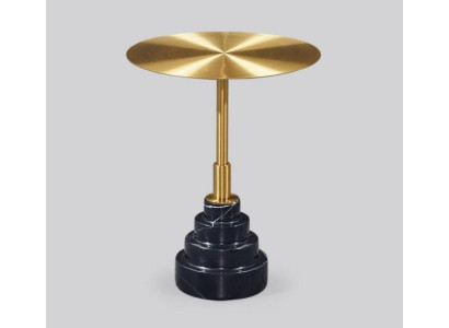 Bijzettafel Tafel Ontwerp Luxe Tafels Meubels Roestvrij staal Ronde Metaal Goud