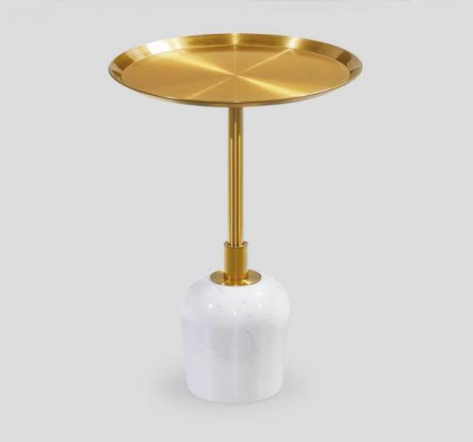 Ronde koffietafel stijlvol Hoogwaardige bijzettafel Designertafel nieuw